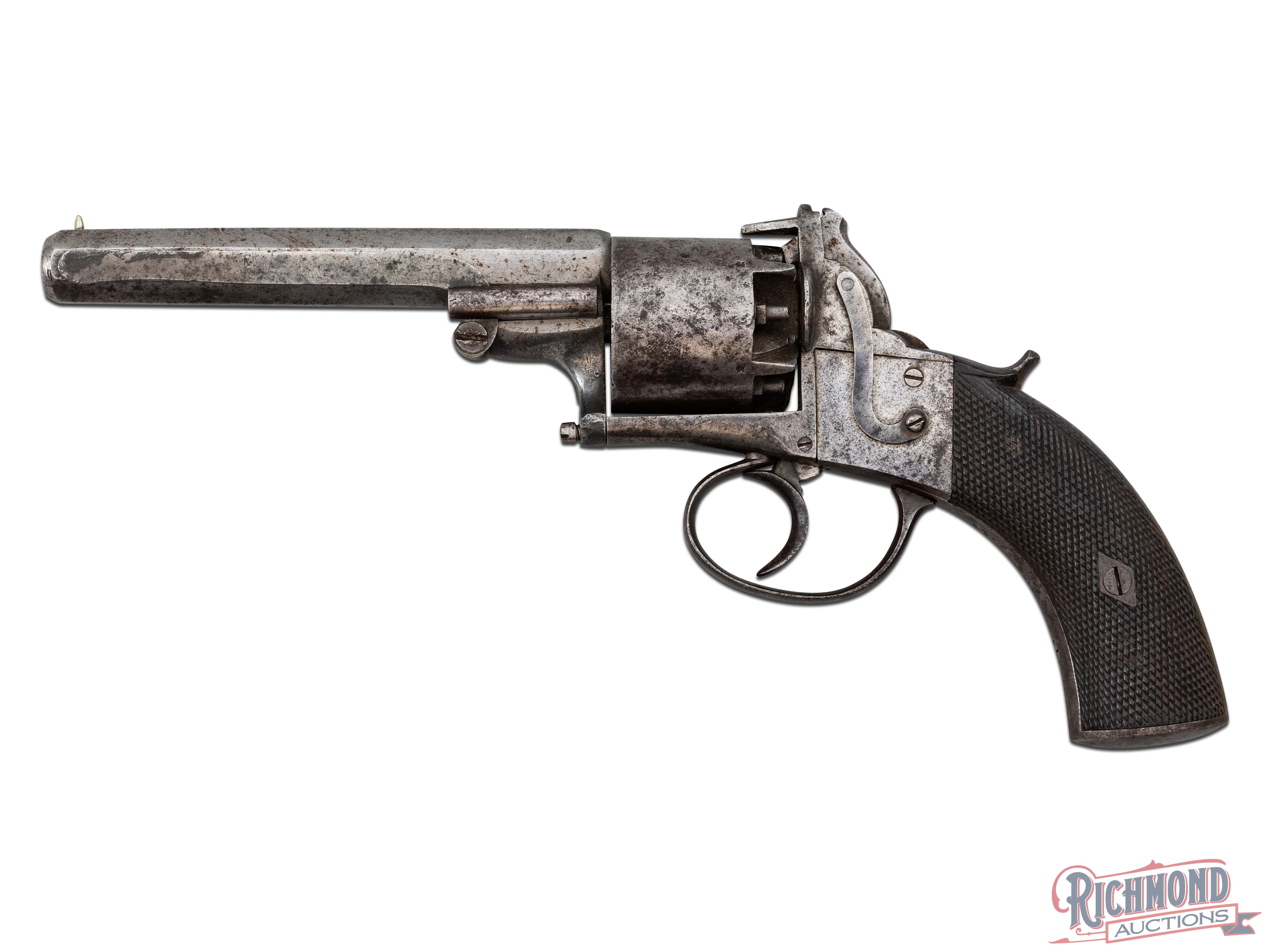 Possible Blockade Run Confederate Used Beaumont-Adams Type Double ...