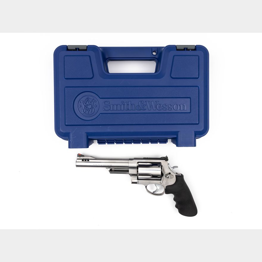 Badass Revolver Like New Smith & Wesson 500 Magnum Revolver With 6 1/2