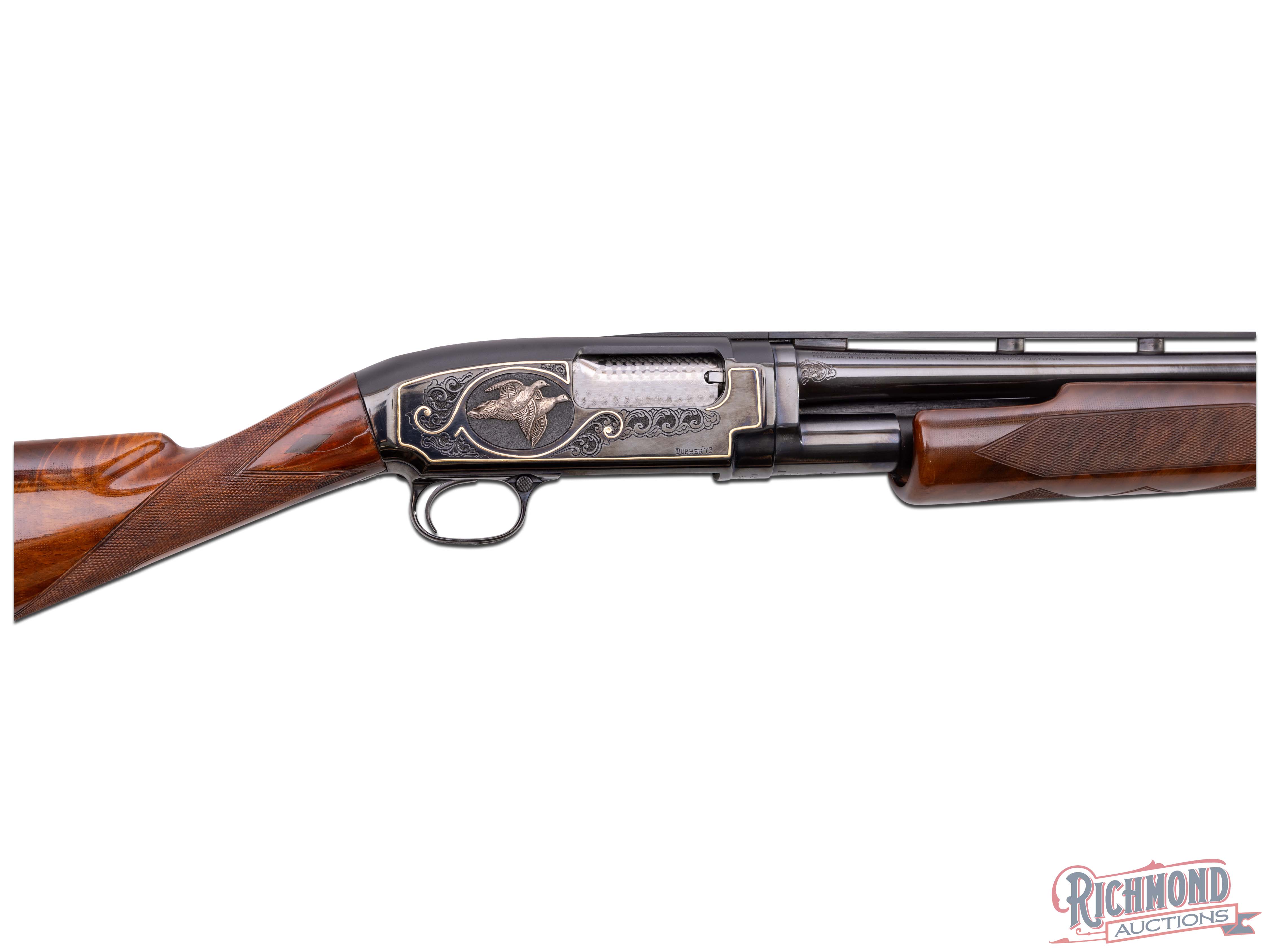 CUSTOM 1952 Winchester Model 12 Skeet Pigeon Grade 20 GA Pump Action ...