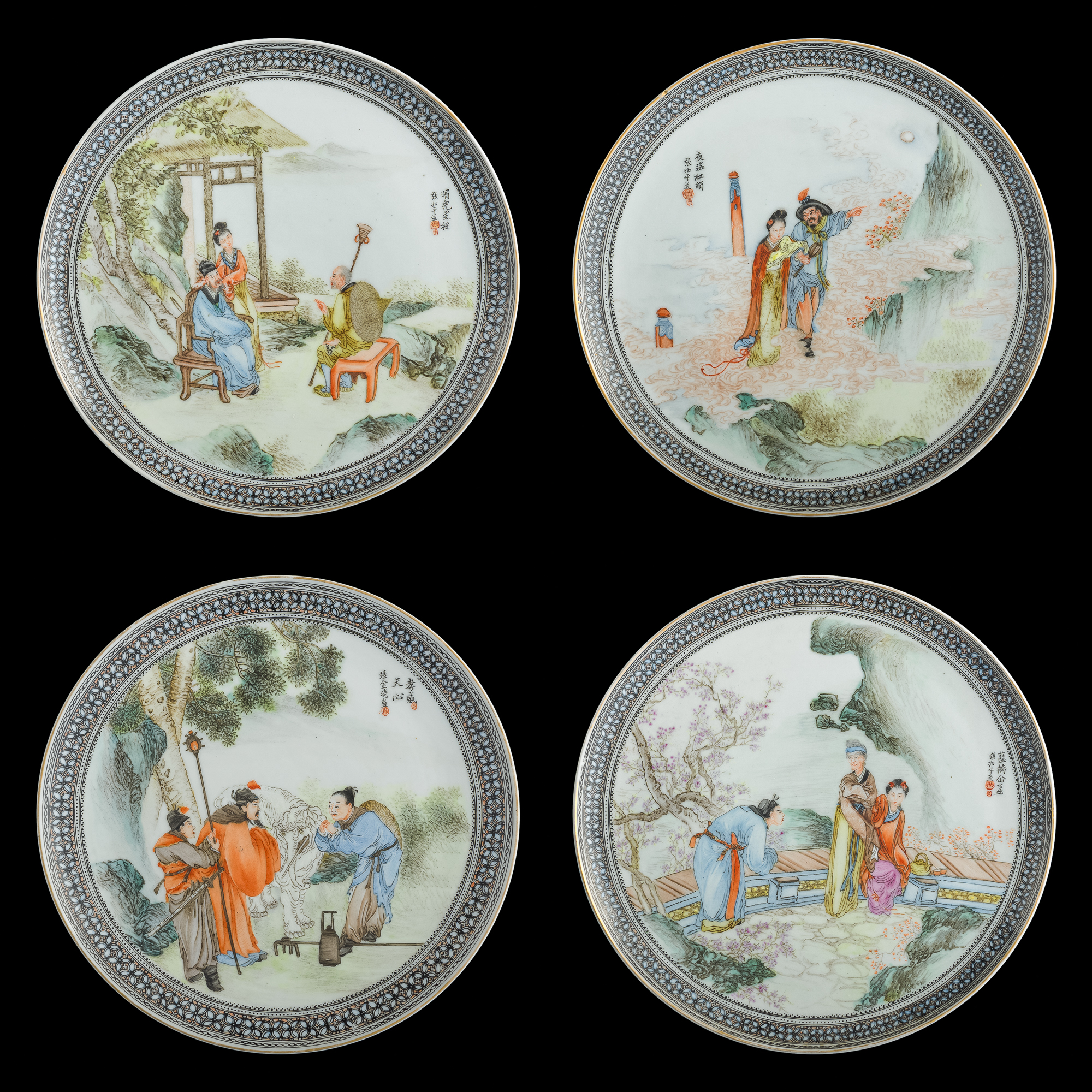 流】中国美術 堆朱花彫五足高卓 CG107｜工芸品