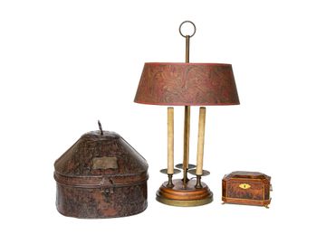 Group of Decorative Items, Three Total