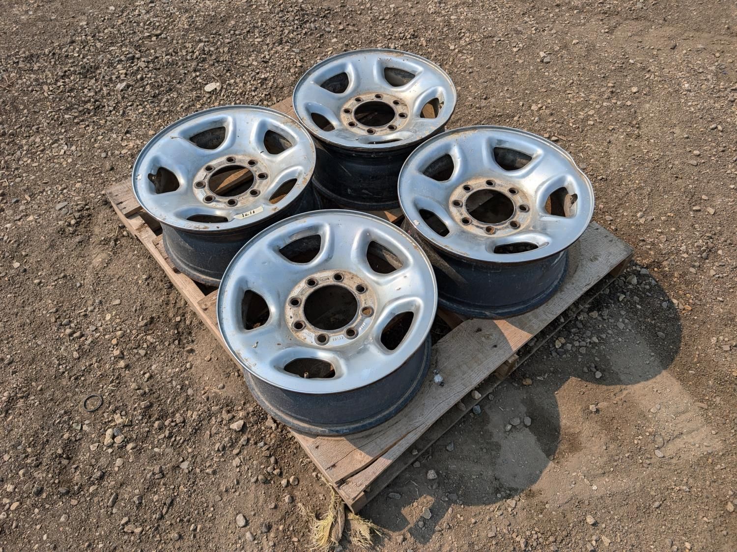 (4) 17 Inch Steel Rims [24GI03001-191] | Team Auctions