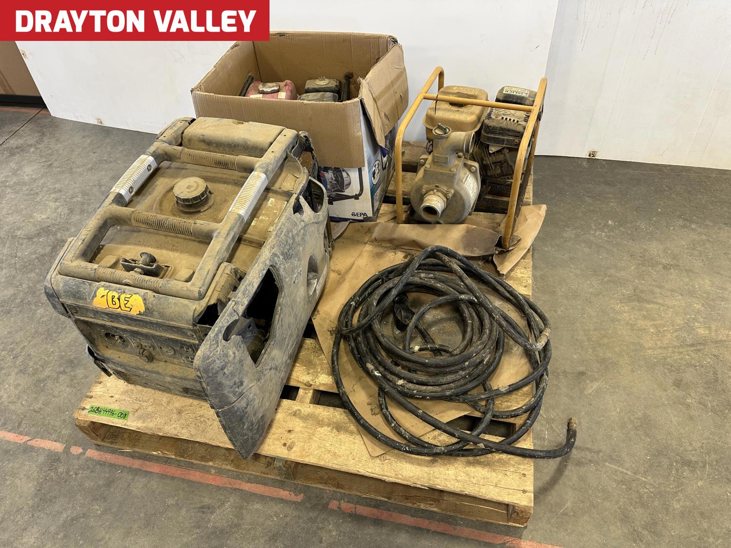 BE 3600W Generator, Subaru 2 Inch Water Pump and Honda GX120 Pump Parts ...