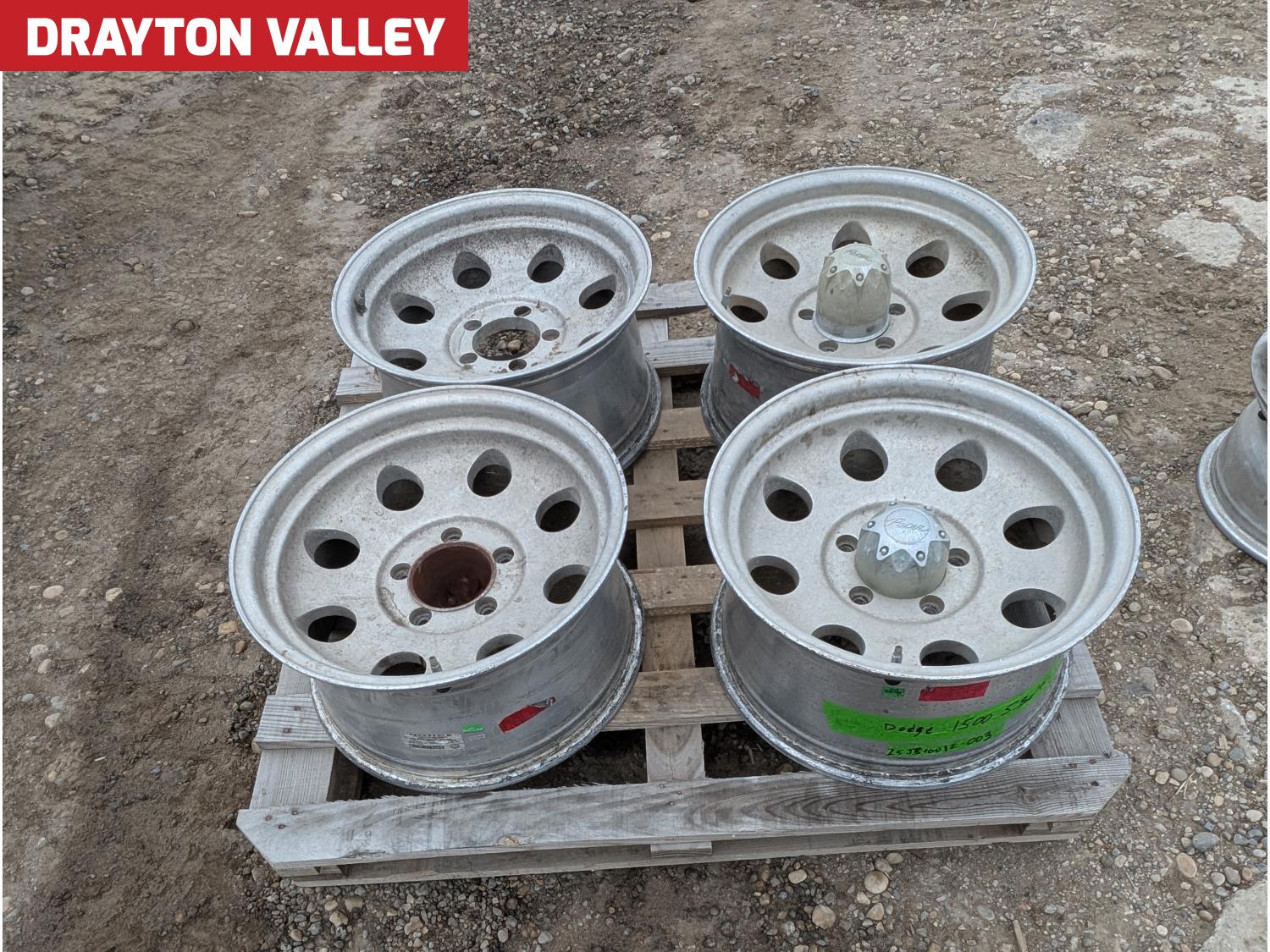 (4) 18 Inch 5 Bolt Rims [25JB10012-003] | Team Auctions