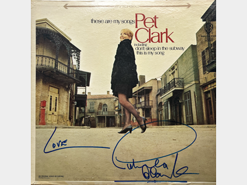 Petula Clark Signed "These Are My Songs" Album
