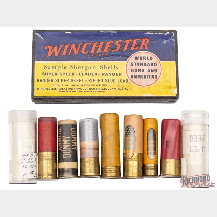 Shell Shot Samples Lot of Winchester Shotshell Salesman Samples | Richmond Auctions