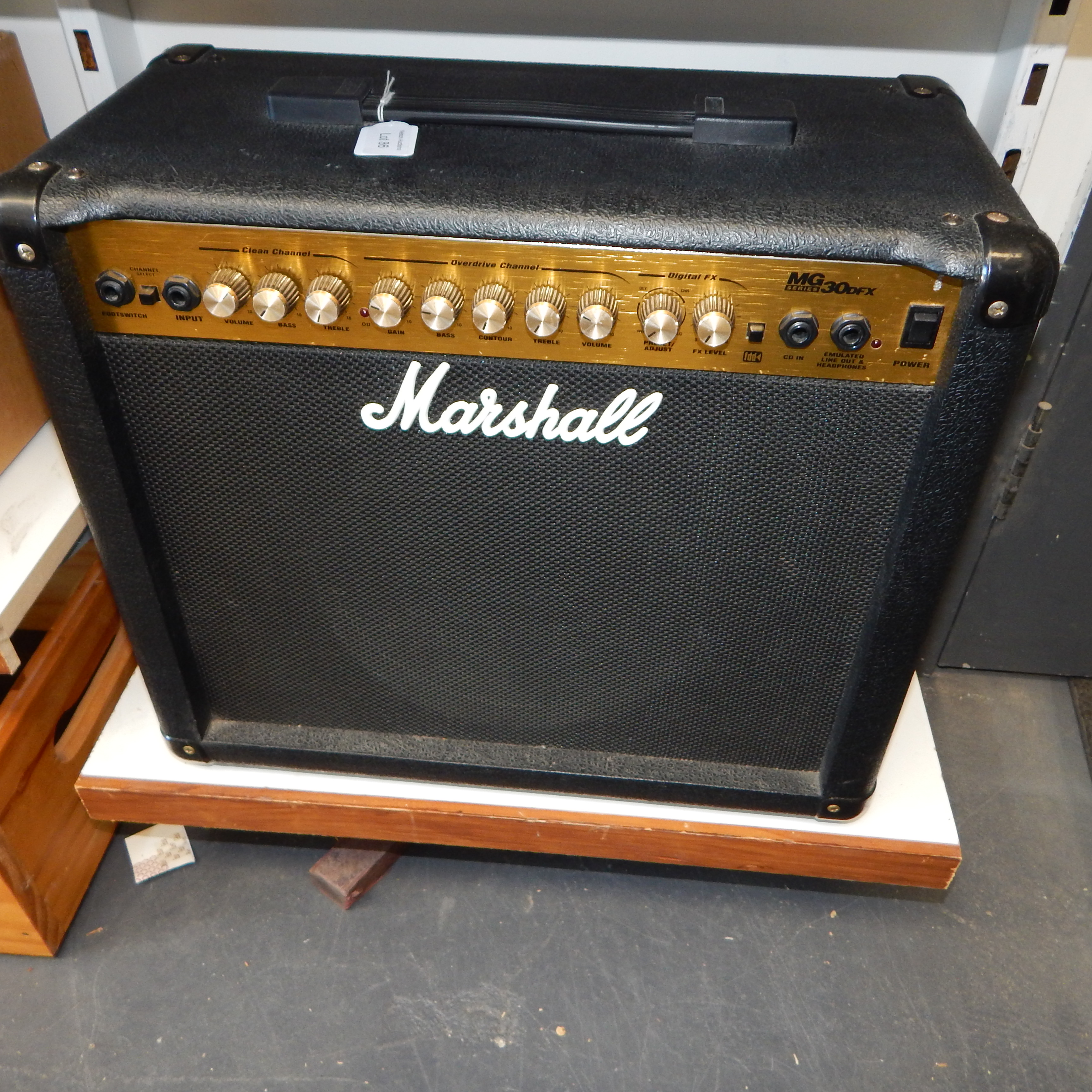 Marshall Solid State Guitar Combo Amplifier — NZ auction result