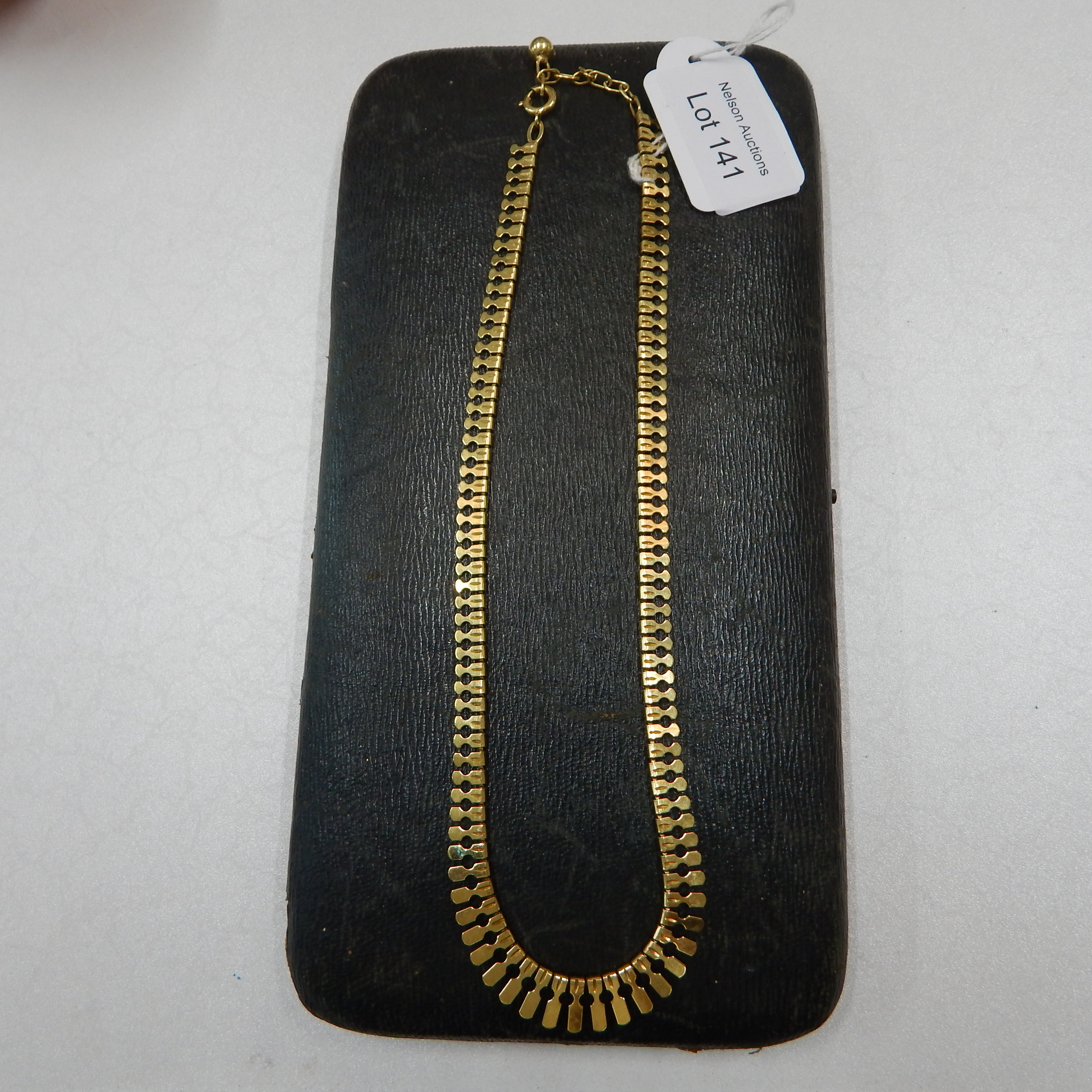 40cm Rolled Gold German-made Necklace - boxed — sold at auction in New Zealand for $60