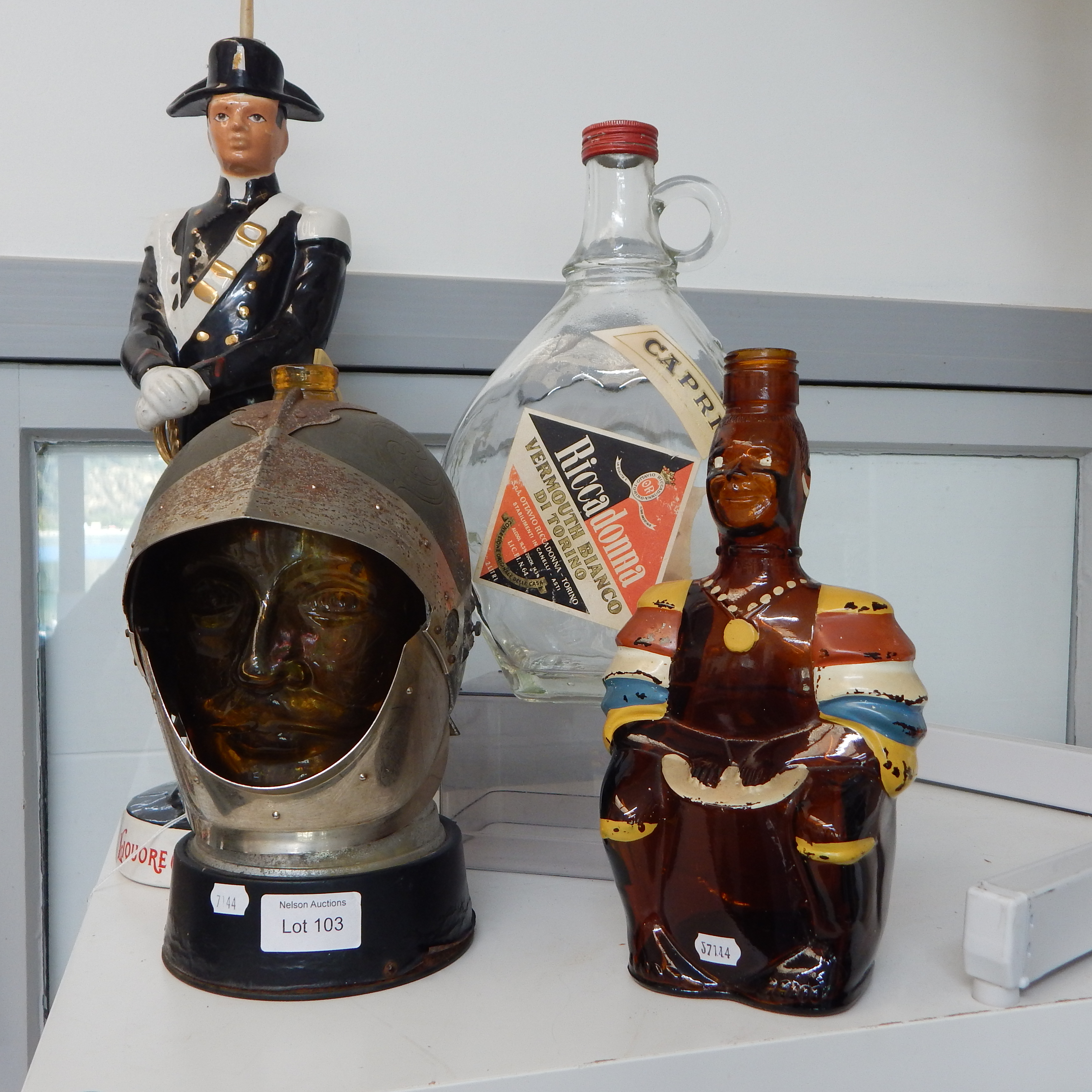 4 x Various Decorative Bottles — sold at auction in New Zealand for $20