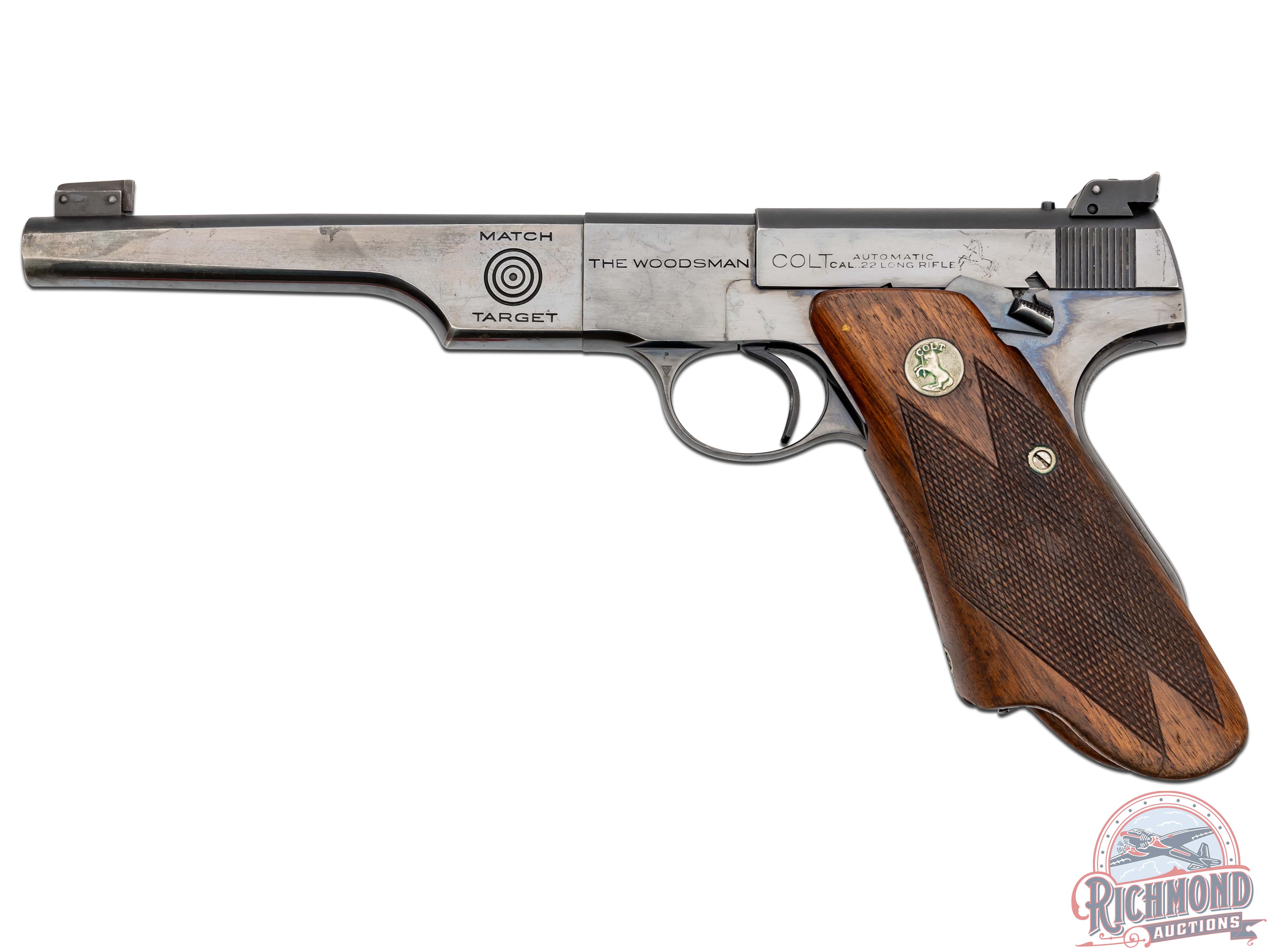 1938 Colt Woodsman Bullseye Match Target .22 LR Semi-Automatic