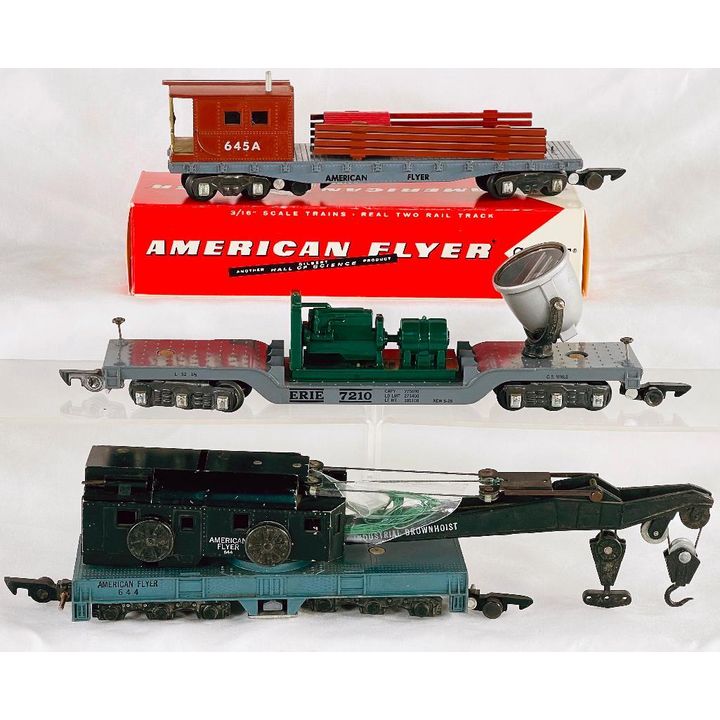 American Flyer Postwar S Gauge Work Train Set