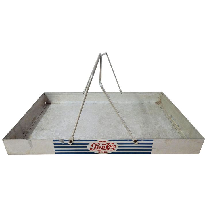 Drink Pepsi-Cola Ice Cold Aluminum Stadium Carrier