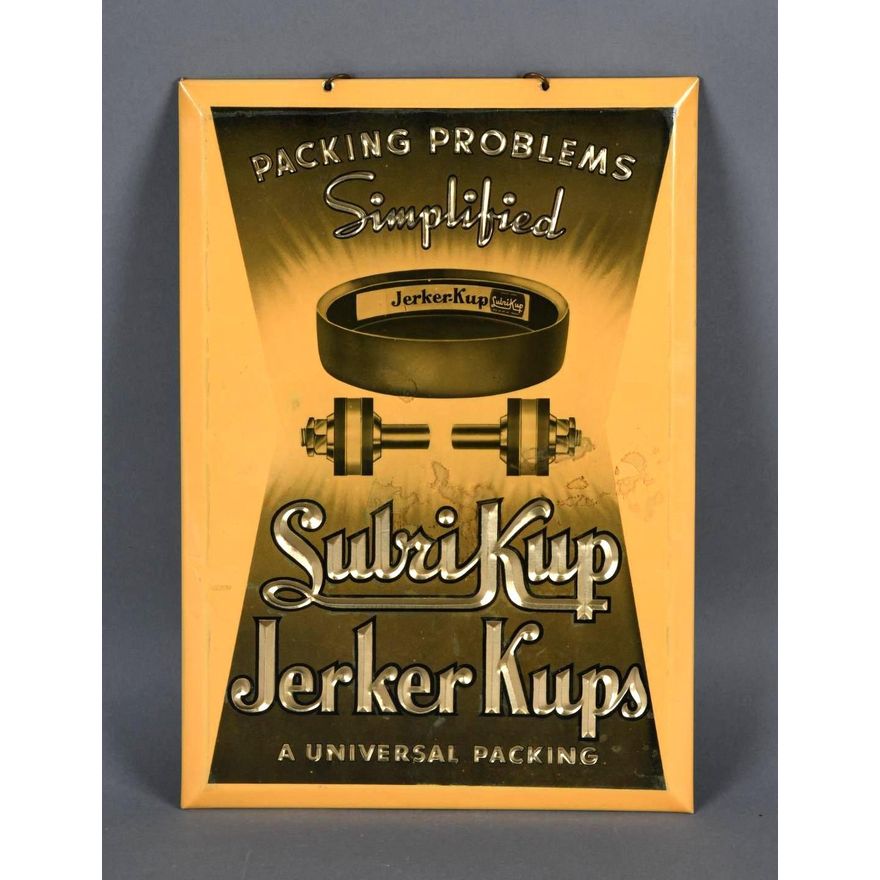 Subri Kup Jerker Kups "A Universal Packing Celluloid Sign (TAC)