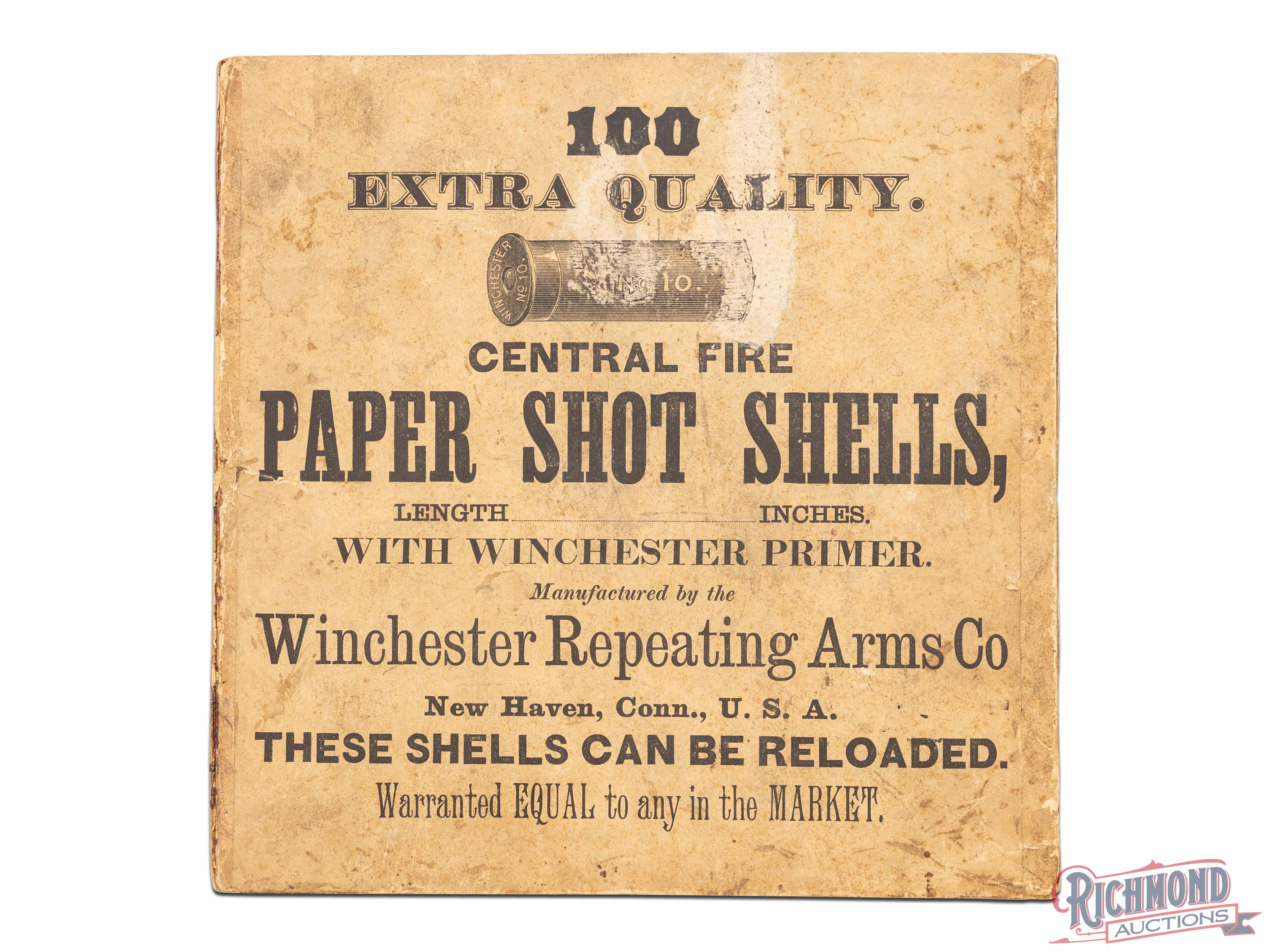 Winchester Extra Quality Two Piece 100 Round Central Fire Paper Shot ...
