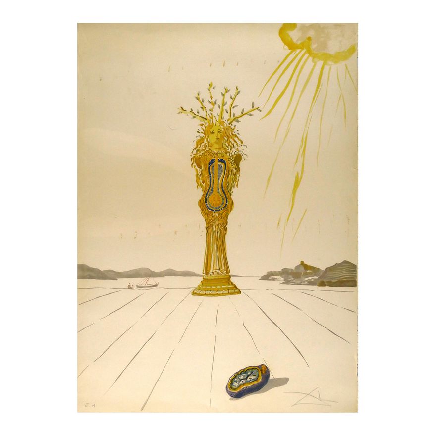 SALVADOR DALI, Time Suite, Barometer Woman