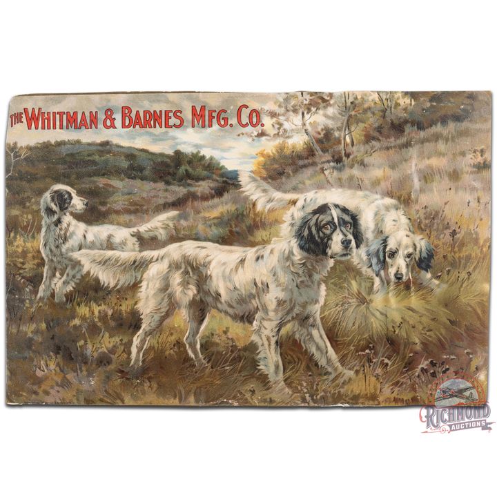 The Whitman & Barnes Mfg. Co. Paper Sign