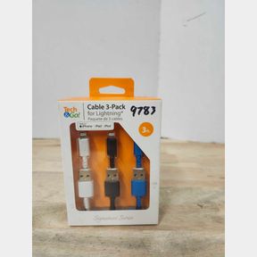 Tech and Go - 3ft Cable for Lightning - 3 Pack