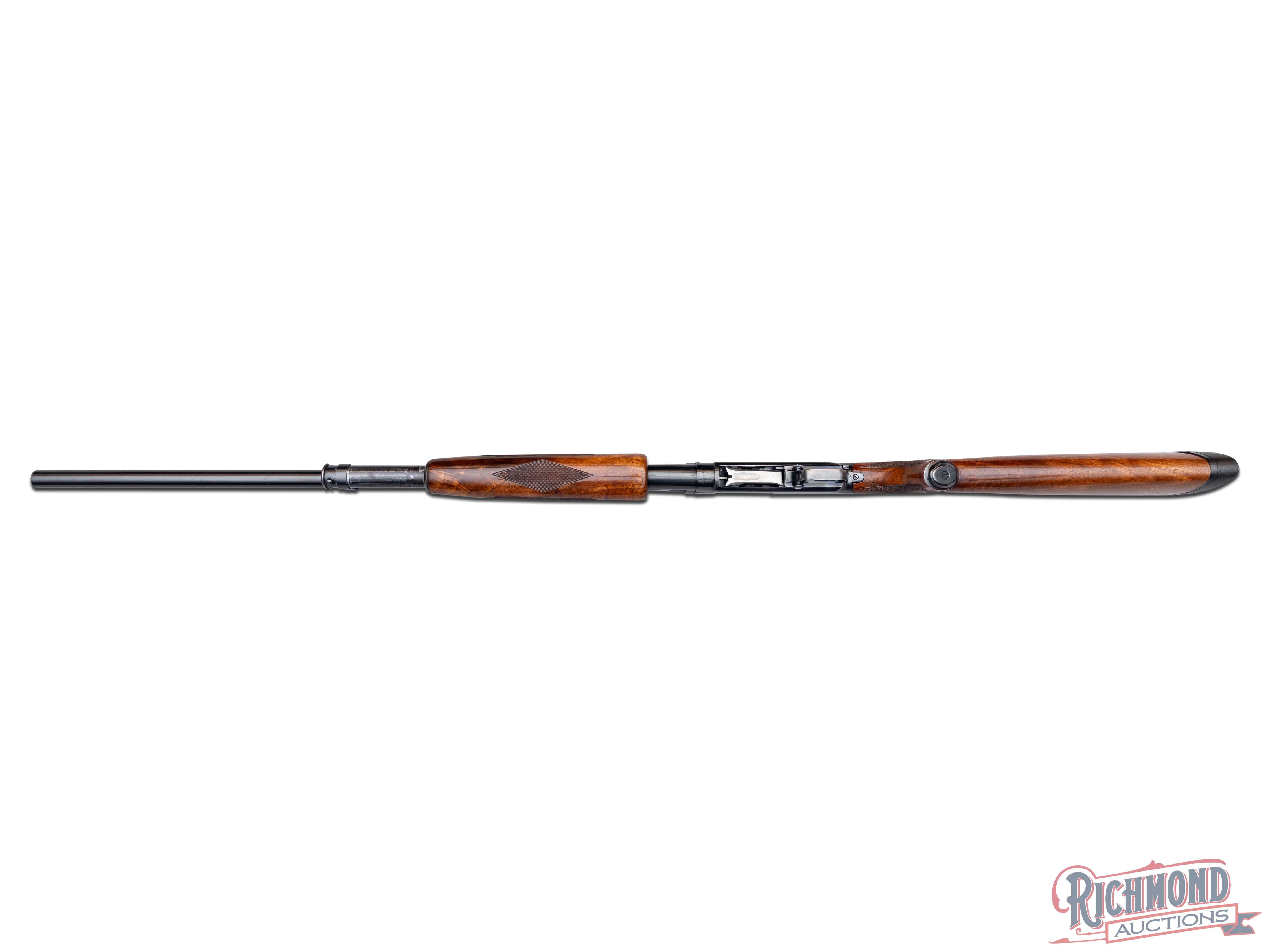 Pre-64 Winchester Model 12 Trap Style Pump Shotgun with Ventilated Rib ...