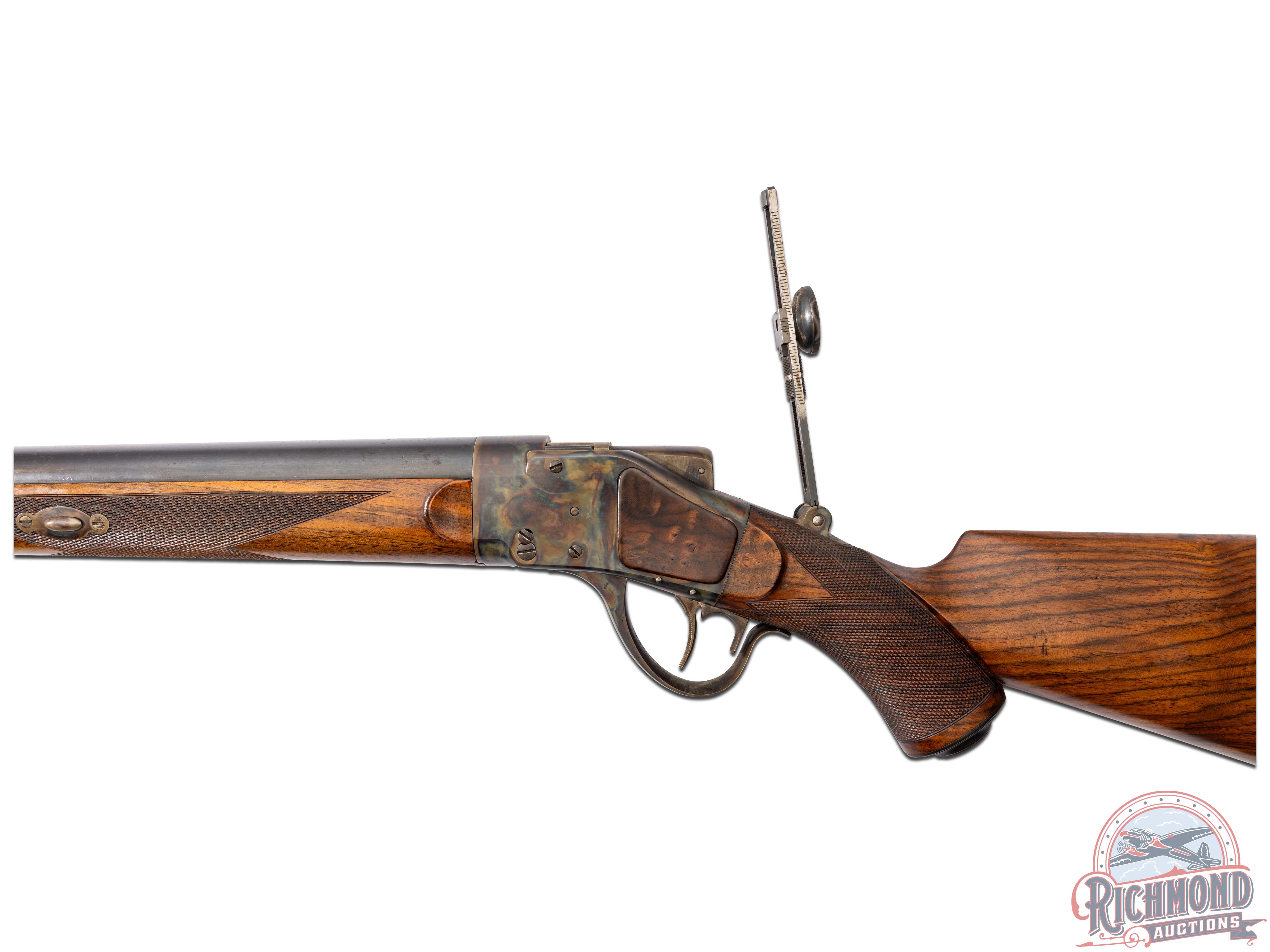 EXCELLENT Sharps 1878 Borchardt Long Range 45 2-4/10 Single Shot