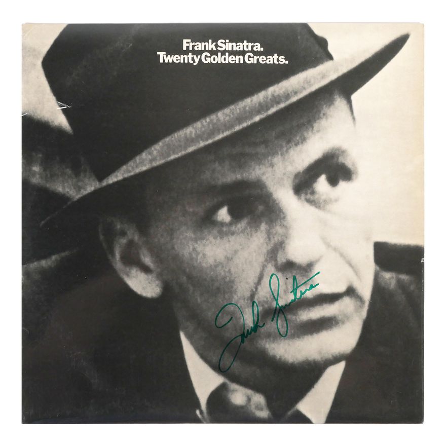 FRANK SINATRA Signed Record Album