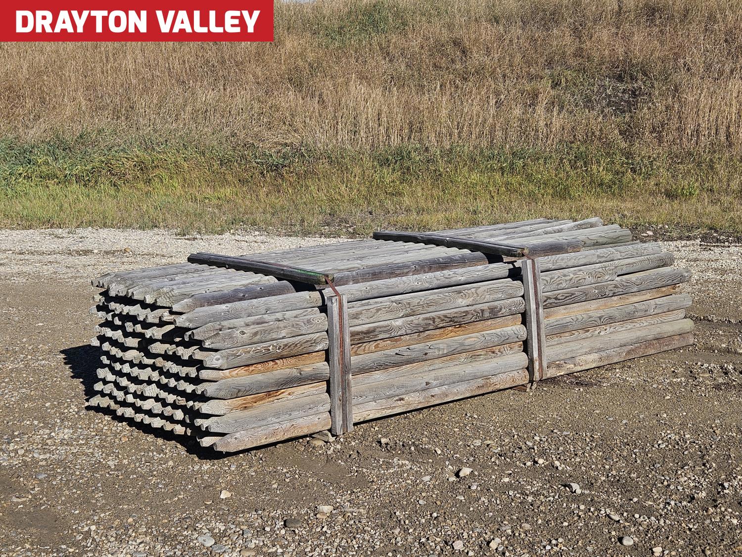 (120±) 3.25 Inch X 10 Ft Treated Fence Posts [25JC08001-003] | Team ...