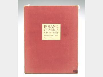 'Roland Clark's Etchings,' by The Derrydale Press.