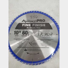 Avanti Pro 10 in. x 60-Tooth Fine Finish Circular Saw Blade