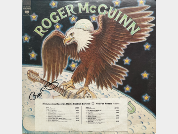 The Byrds: Roger McGuinn Signed "Peace On You" Album (JSA)