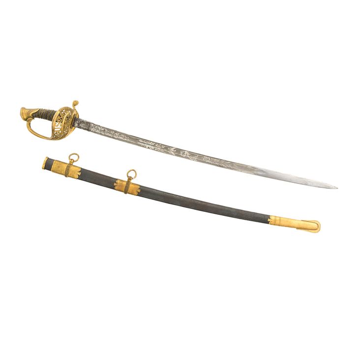 An Ames M1850 Field and Staff Officer's sword