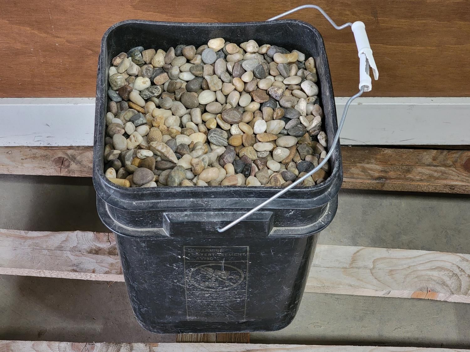 (5) Indoor Artificial Plant Box Dividers with Rocks [24EH05988-012 ...