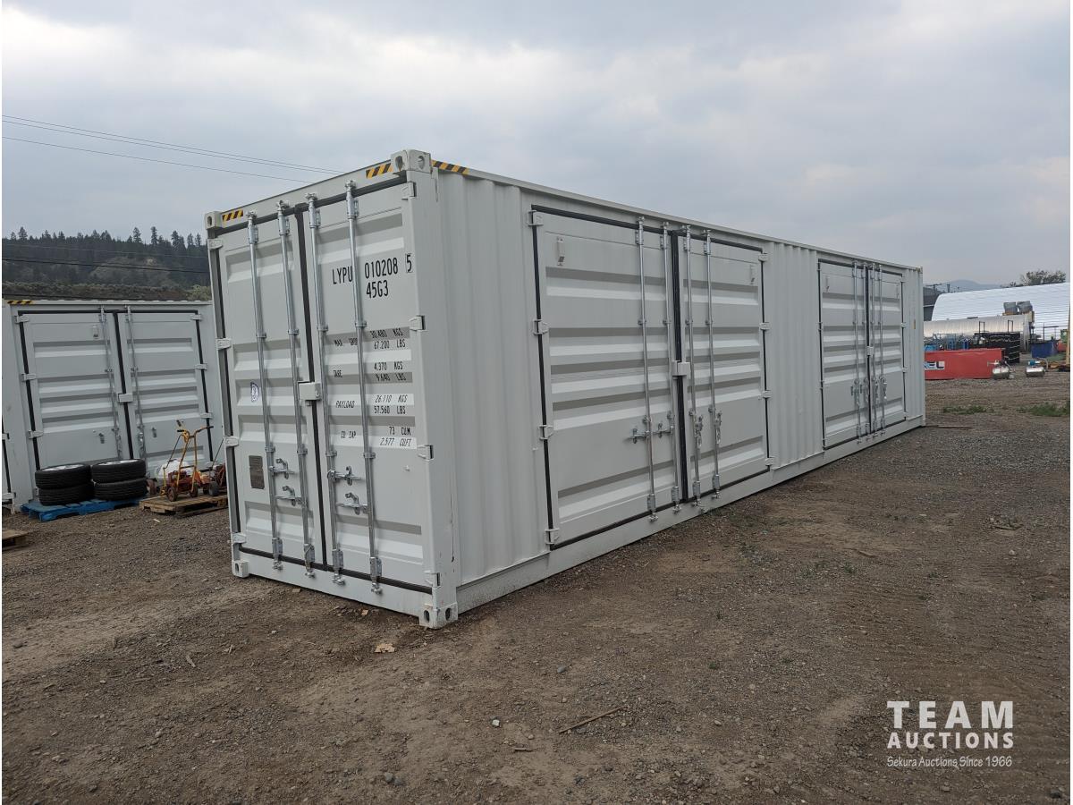 2023 40 Ft High Cube Shipping Container [23FB03003-002] | Team Auctions