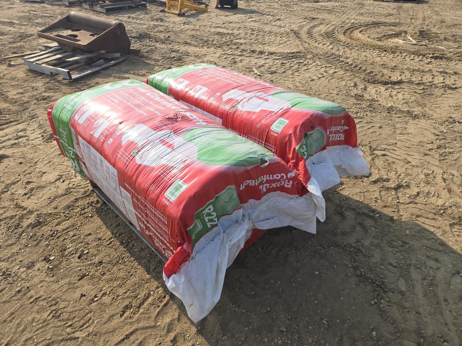 (2) Bags of R22 Roxul 24 Inch Insulation [24HH05001-130] | Team Auctions