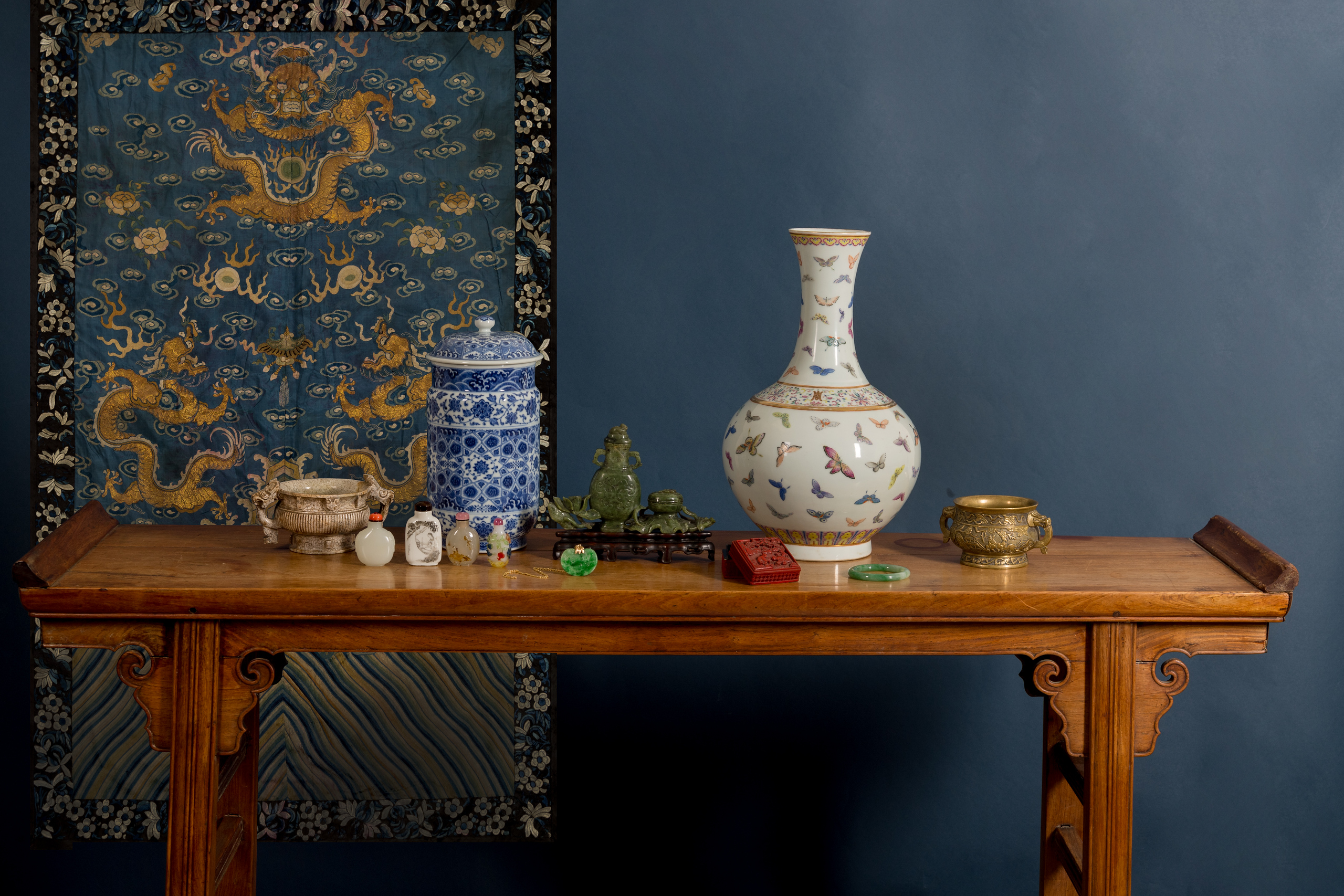 Session 2 - Asian Works of Art, Furniture, Textiles, and Snuff