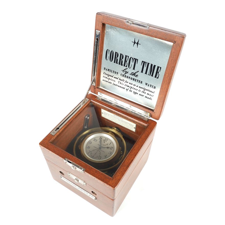 US Navy HAMILTON CHRONOMETER Mod 22