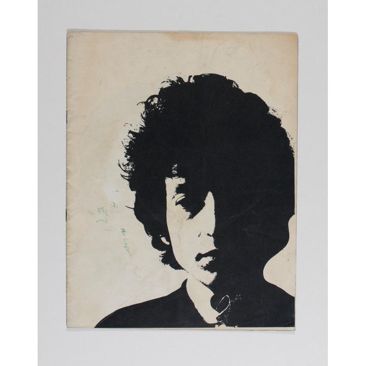 1966 Bob Dylan UK Tour Program Extra Fine 69