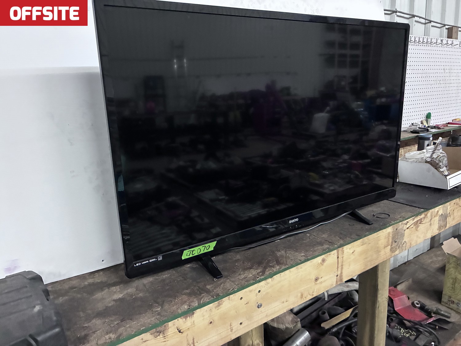 Sanyo 50 Inch LED TV (No Remote) [26JC57018-070] | Team Auctions