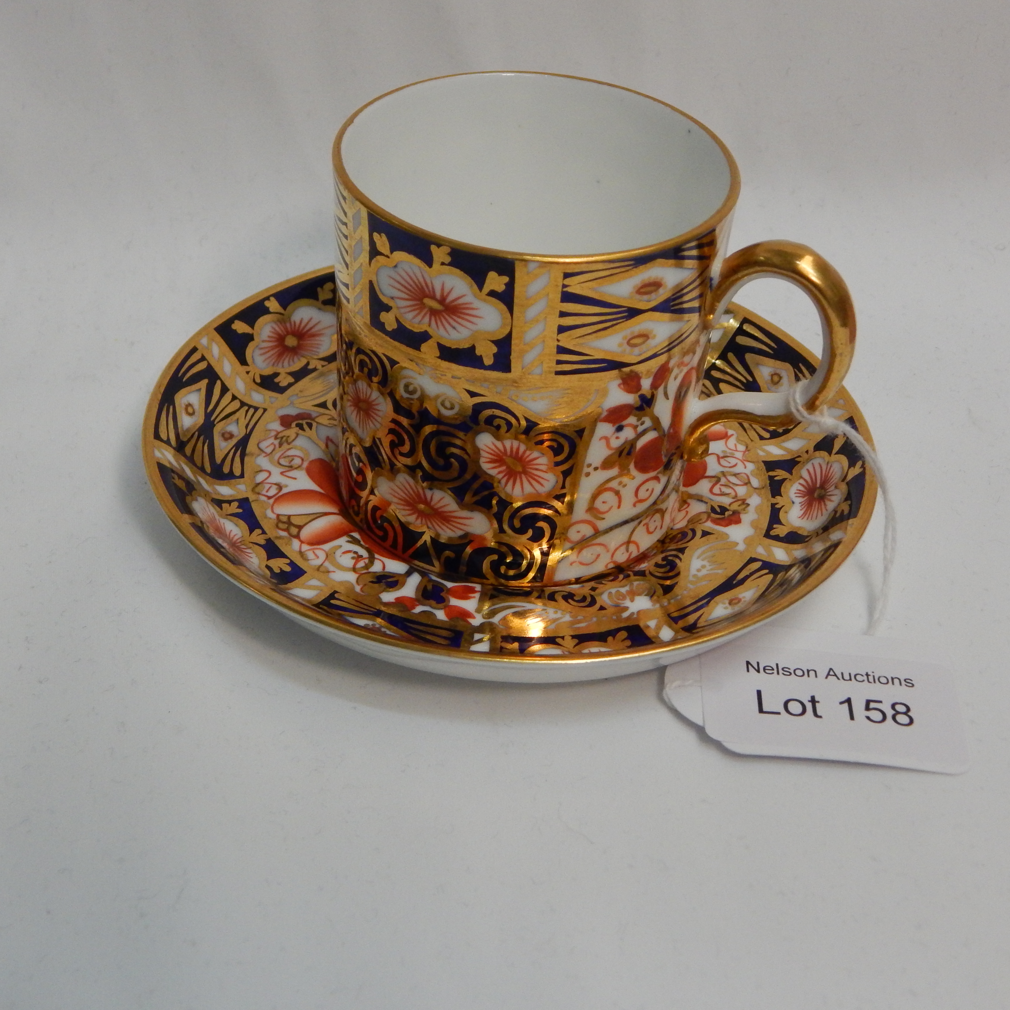 Royal Crown Derby Imari Demitasse Duo — sold at auction in New Zealand for $70