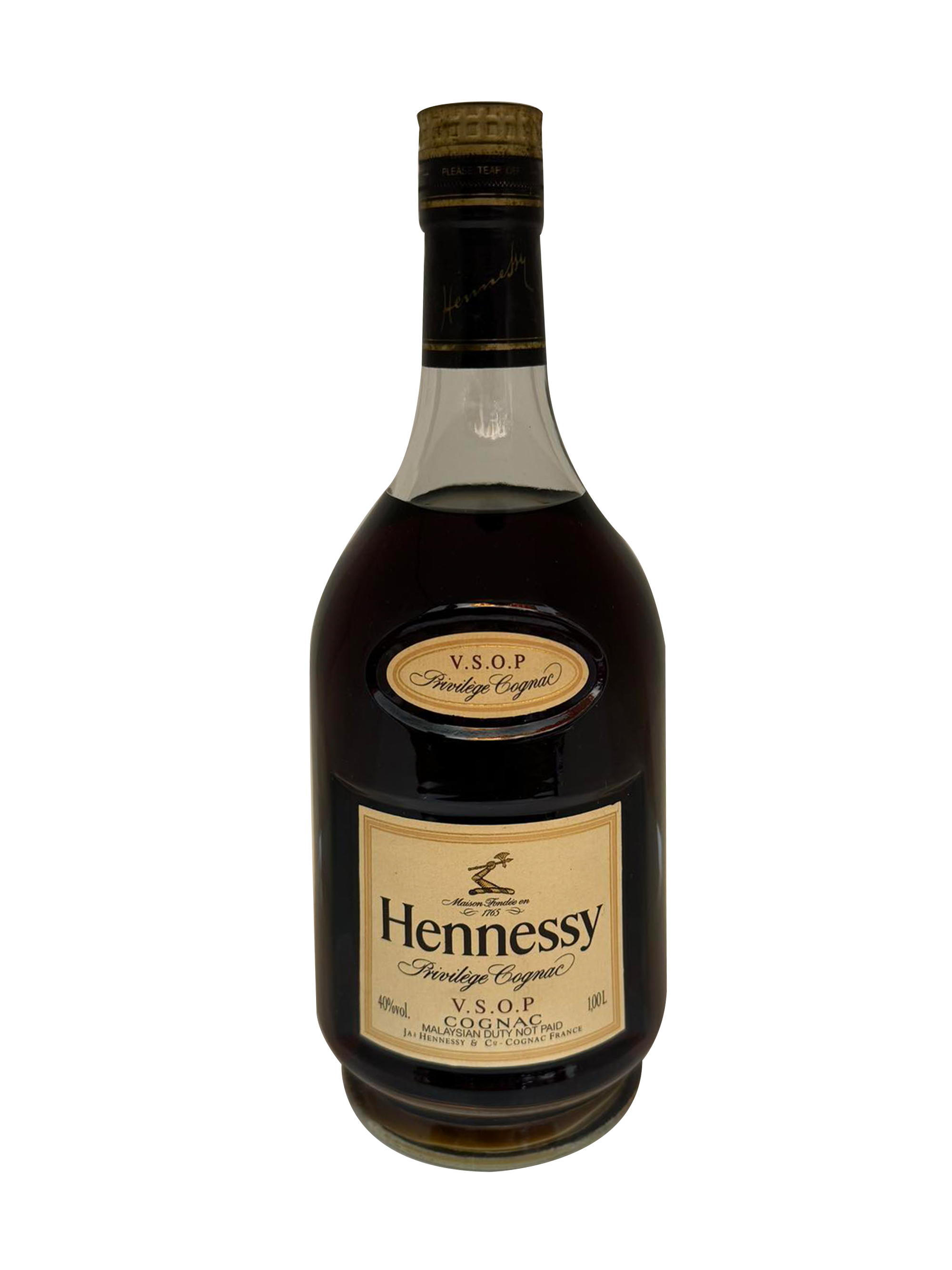 1990-2000, HENNESSY VSOP COGNAC, 1L with box. | MUSE ATLAS