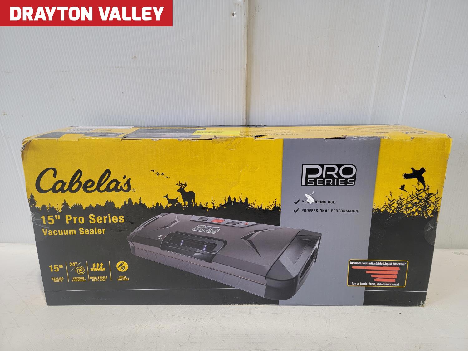 Cabela's 15 Inch Pro Series Vacuum Sealer [25JD10977-099] | Team Auctions