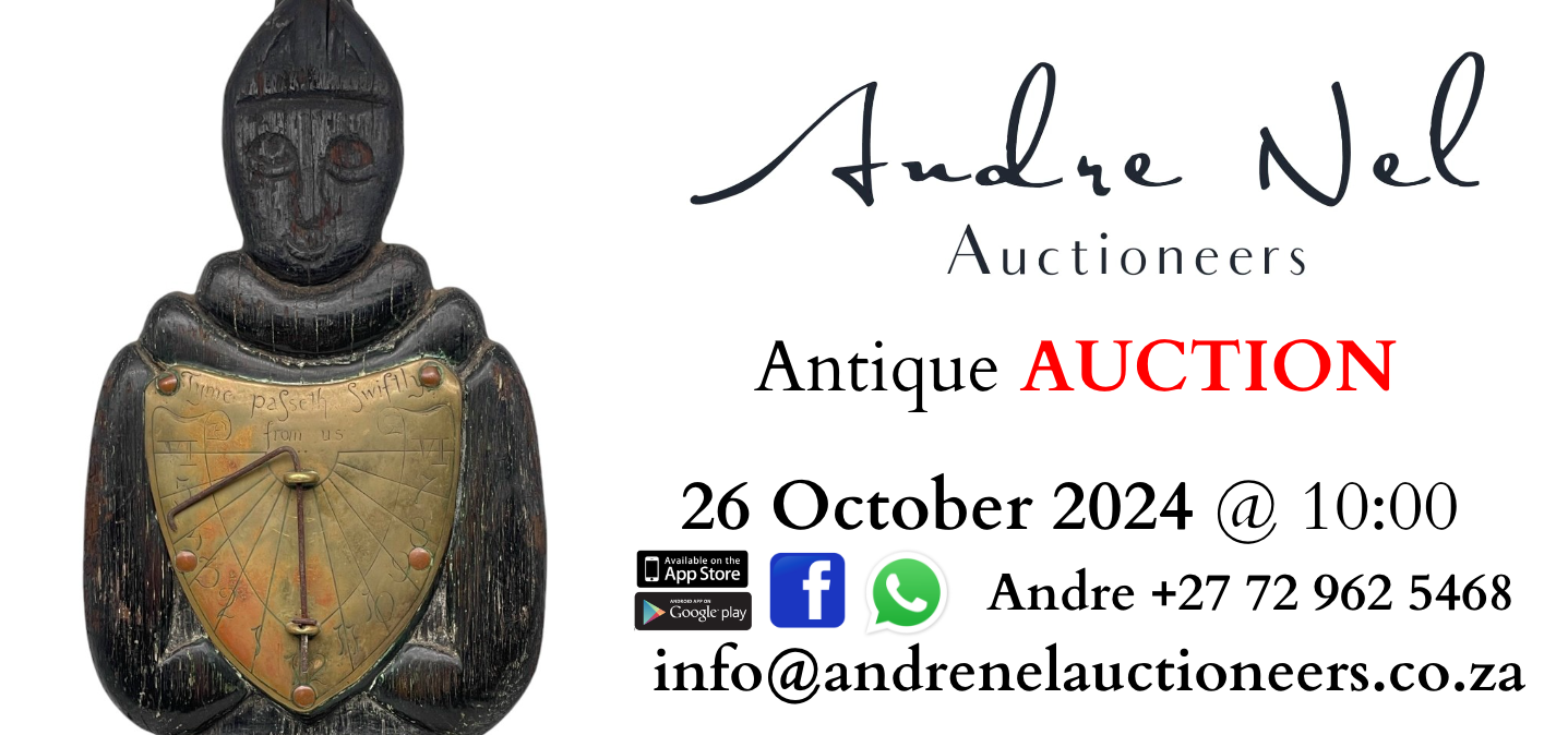 Antique Auction 26 October 2024 André Nel Auctioneers