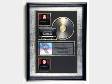 Michael Jackson “You Are Not Alone” RIAA Platinum Album Sales Award Presented to Ed Germano