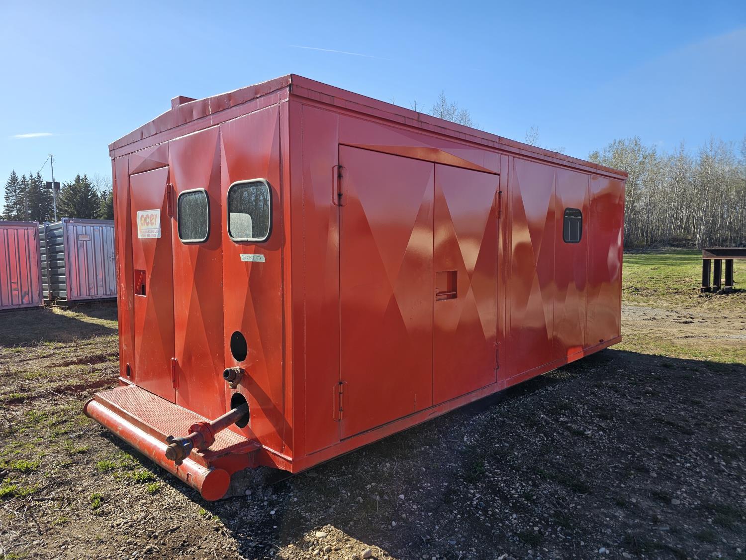 20 Ft Oilfield Pump Skid Shack [24FQ18001-012] | Team Auctions