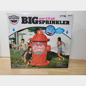 BigMouth - Giant Inflatable Fire Hydrant Sprinkler - 46" x 46" x 76"