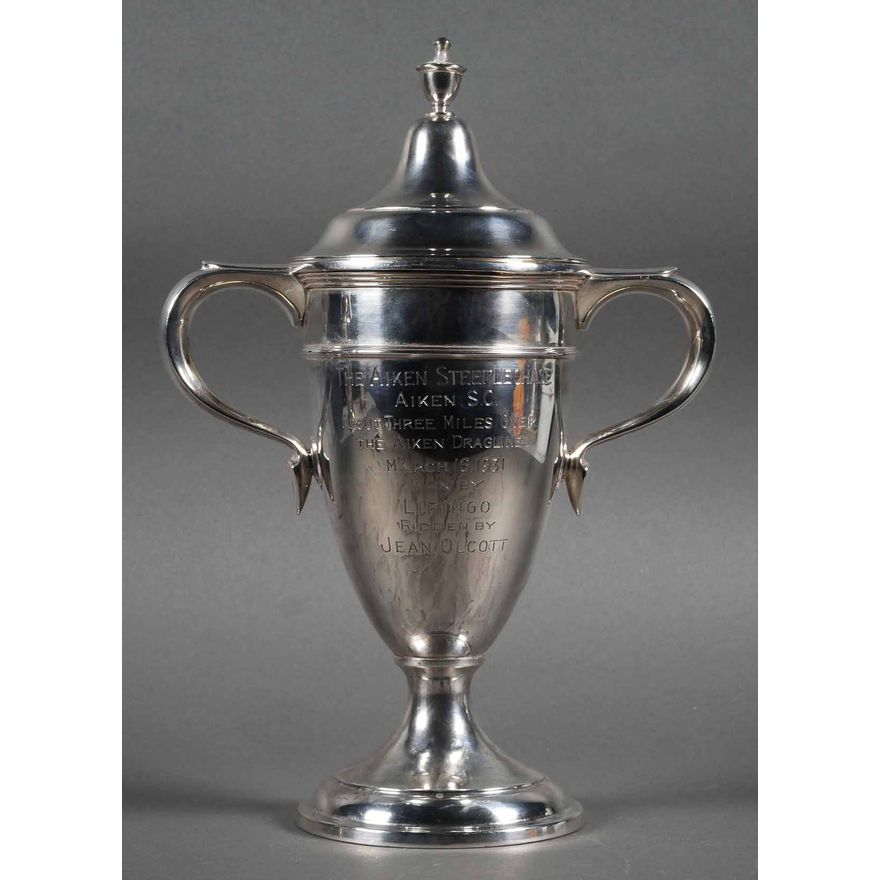 Watson Company Sterling Steeplechase Trophy