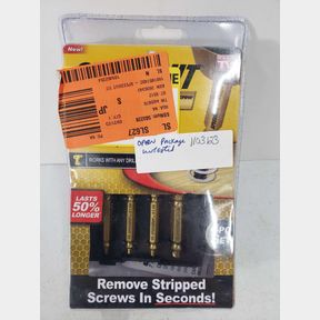As Seen on TV Speed Out Screw Extractor Tool 1 Pk