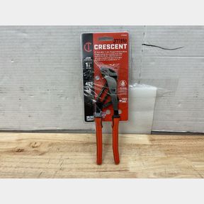 Crescent - 8 in. Z2 Auto-Bite V-Jaw Tongue & Groove Pliers with Dual Material Grip