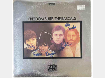 Rascals Fully Group In-Person Signed "Freedom Suite" Album (4 Sigs) (Beckett/BAS Authentication)