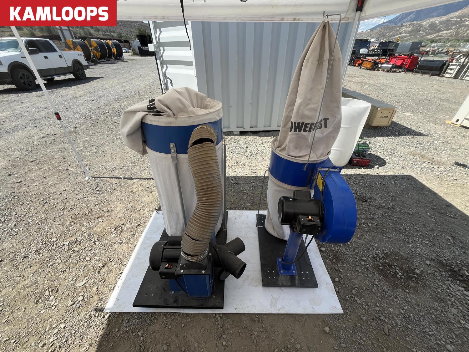 Powerfist (2) Industrial Shop Dust Collection Units [25IC32003-067 ...