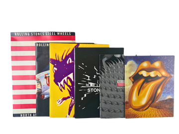 The Rolling Stones Tour Book Lot of (6) Steel Wheels, Voodoo Lounge & More