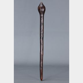 EARLY INCISED BULBOUS CLUB, VICTORIA